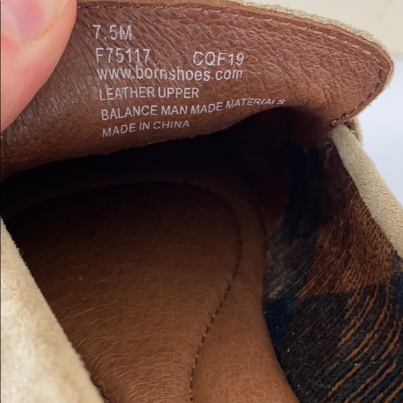 Born Curlew Taupe Suede Penny Loafer 7.5 🌿 - Picture 7 of 8